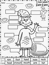 Seuss Dr Preschool Activities Crafts Kindergarten Am Sam Cut Sheet Book Activity Week Worksheets Worksheet Glue Printables Suess Sheets Writing sketch template