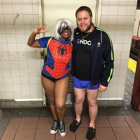 travelers strip down to their underwear for no pants