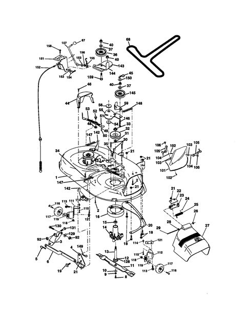 lawn mower engine diagram  wiring diagram