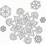 Snowflake Coloring Pages Kids Printable Snowflakes Color Christmas Print Preschoolers Drawing Sheets Winter Adults 2009 Gif Line Neve Flocos August sketch template