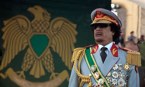 former libyan leader colonel muammar gaddafi his life and times in pictures