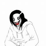 Jeff Killer Creepypasta Monsters Fatality Snook sketch template