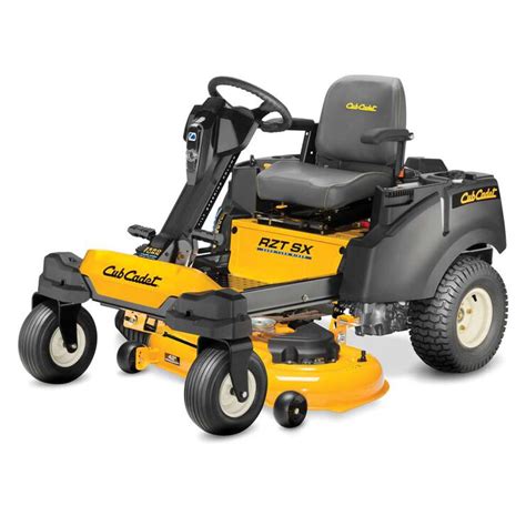 cub cadet rzt sx  kh  turn mower