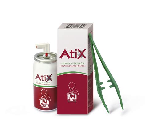 atix sprej na bezpecne odstranenie kliestov  set lieky
