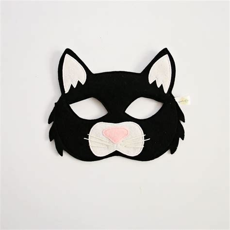cat mask cat mask animal masks  kids felt mask
