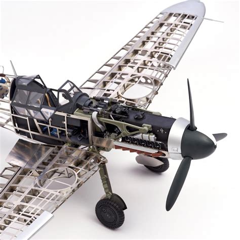 artesania latina messerschmitt bfg metal plastic model aircraft
