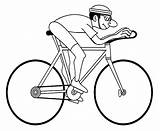 Tour France Coloring Pages Wielrennen Gif sketch template