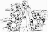 Abraham Colorir Abram Familia Jehova Pra Abraão Jireh Cristianos Imágenes Promesa Cristianas Saliendo Llamamiento Imprimir Biblia sketch template