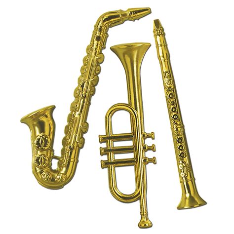 beistle plastic musical instruments gold pack  gd walmart