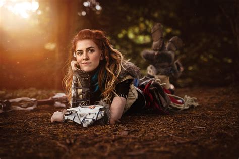 Aloy From Horizon Zero Dawn Cosplay Hd Games 4k