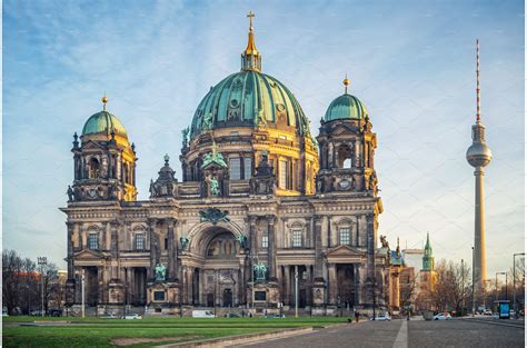 berlin cathedral aka berliner dom  architecture stock