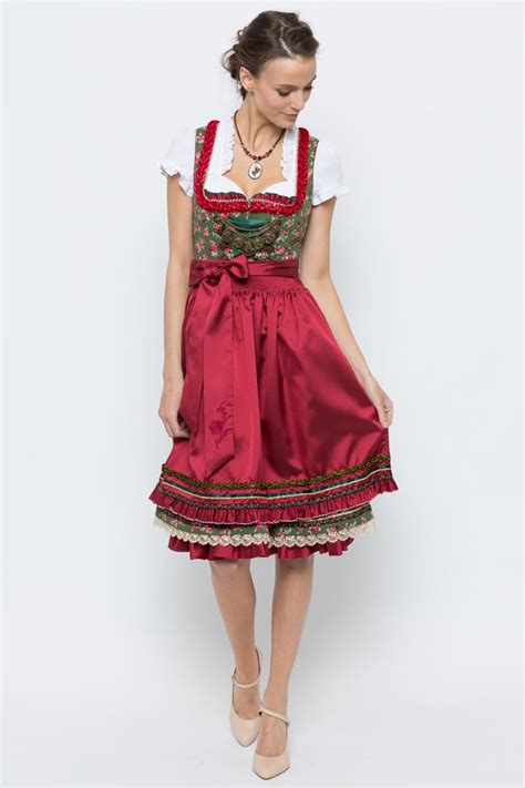 midi dirndl with cute ornaments krüger from 99 95 at
