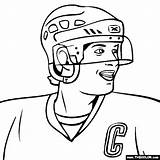 Coloring Sidney Pages Crosby Penguins Pittsburgh Hockey Drawing Player People Getdrawings Famous Players Choose Board sketch template
