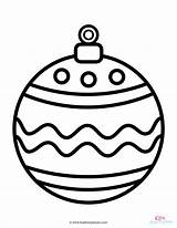 Kerstbal Kerstballen Esferas Kleurplaat Bolas Ornaments Imprimir Zelf Kleuren Bauble Kleurplaten Kidspartyworks Juletegninger sketch template