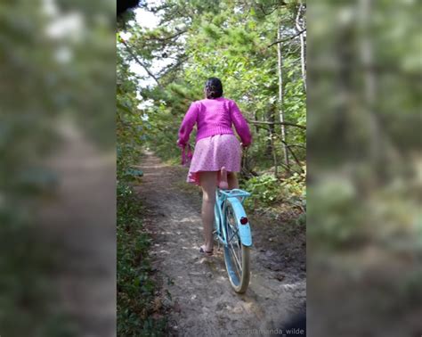 Watch Online Amanda Wilde Aka Amanda Wilde Onlyfans Bike Riding Dildo