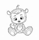 Baby Cry Babies Coloring Pages Nala Template Crybabies sketch template