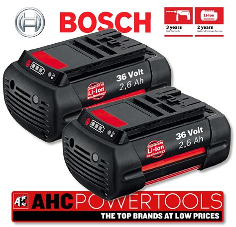 bosch   ah li ion battery pack  genuine uk ebay