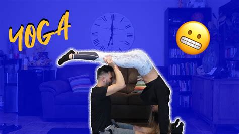 couples yoga challenge hilarious youtube