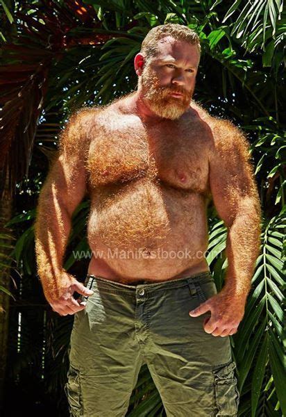 brad a from the new manifest book bearded veryhairy gorilla bear redhead ginger