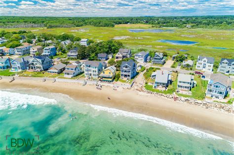 moody beach wells maine maine drone photography bdw photography