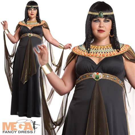 deluxe cleopatra queen of the nile plus size egyptian fancy dress