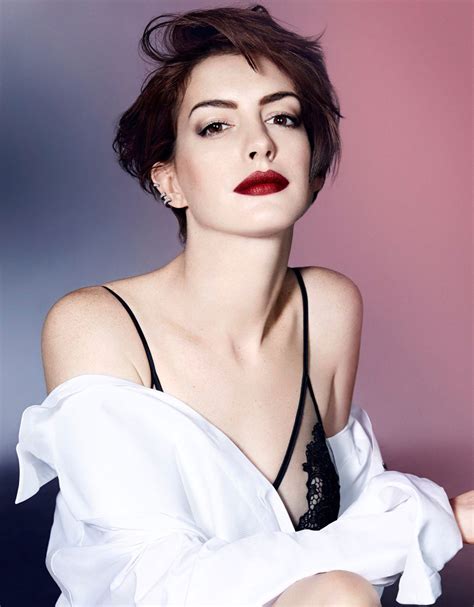 Anne Hathaway In Elle Magazine November Uk 2014 Issue