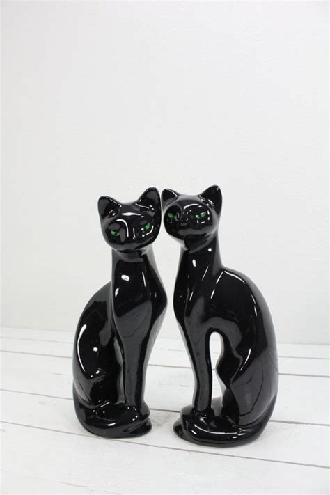 black cat statue  collectible cat figurines  sale statue gallery