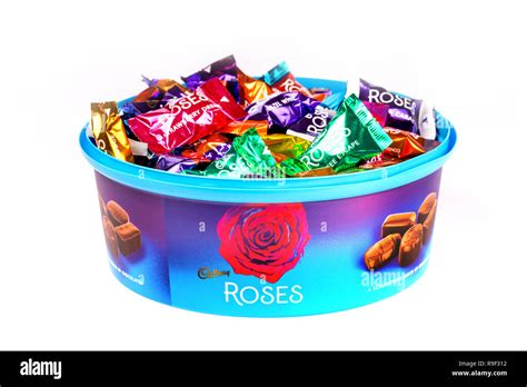 roses chocolates high resolution stock photography  images alamy