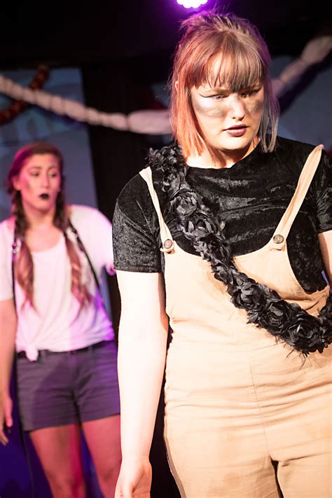 review hideout theatre s dystopian teen future arts