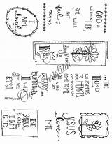 Promises Journaling Faithful Downloadable Coloring sketch template