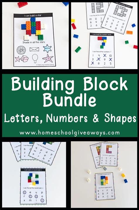 building block counting cards homeschool giveaways counting