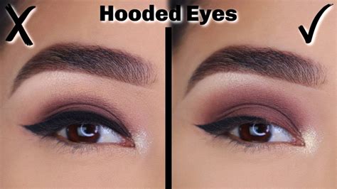 eye makeup for deep set hooded eyes tutorial pics