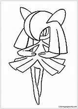 Kirlia Pokemon Pages Coloring Color Coloringpagesonly sketch template