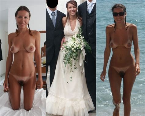 The Bride In The Wedding And Nude In The Bedroom