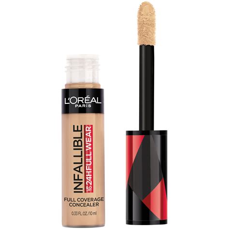 loreal paris infallible full wear concealer full coverage biscuit