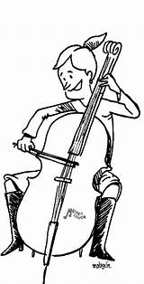 Violonchelo Instrumentos Cuerda Cello Violonchelos Viento Realizado sketch template