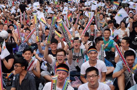 taiwan set to become first asian country to legalise gay marriage london evening standard