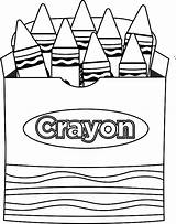 Crayons Crayon Box Coloring Pages Draw Clipart Lets Color Drawing Printable Eight Colouring Pencil Sheet Print School Getdrawings Tocolor Cliparts sketch template