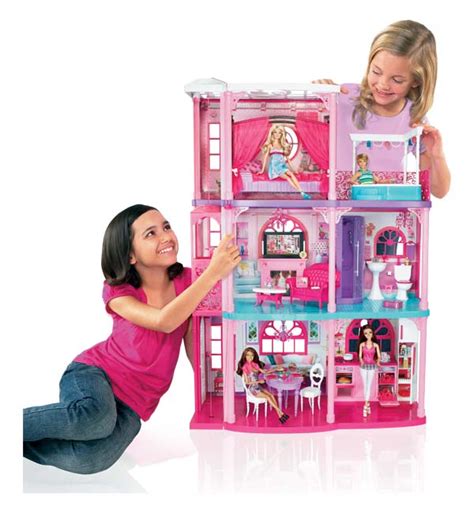 amazoncom barbie  story dream townhouse toys games