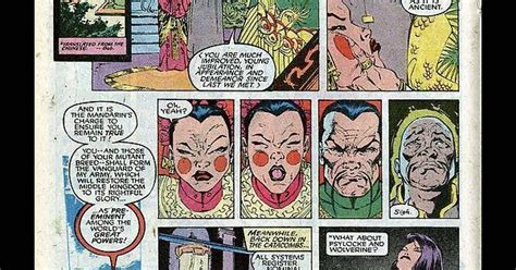 The Mandarin Vs Jubilee X Men 258 Comicbooks