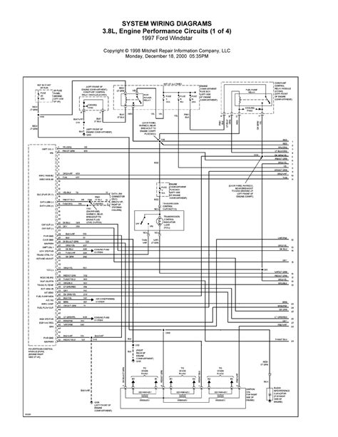 ford windstar stereo wiring diagram