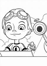 Coloring Rusty Rivets Pages sketch template