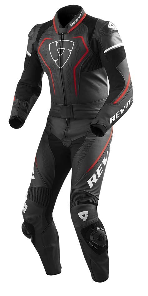 revit vertex pro  piece suit zwart rood  delig motorpak rad