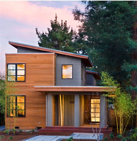 wood house house exterior architecture house modern exterior