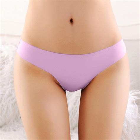 buy women sexy seamless g string briefs thongs invisible underwear