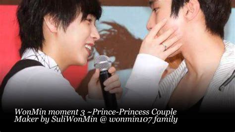 wonmin moment 3 prince princess couple [siwon