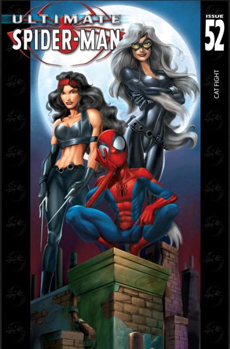 Ultimate Spider Man 52 Black Cat Elektra Ultimate