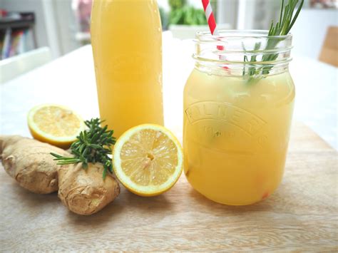lemon  ginger ale eat drink
