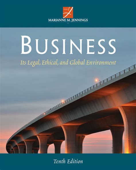 business its legal ethical and global environment 10th edition