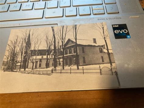 ballston spa ny postcard historical series     stmarys church